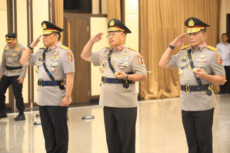 Kapolri Lantik Pejabat Utama Baru. (Foto : ist)