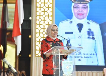 Buka Orientasi ASN PPPK, Pj Wali Kota Jambi Harap Orientasi Munculkan Energi Positif Dalam Menjalankan Tugas Berikutnya. (Foto : ist)
