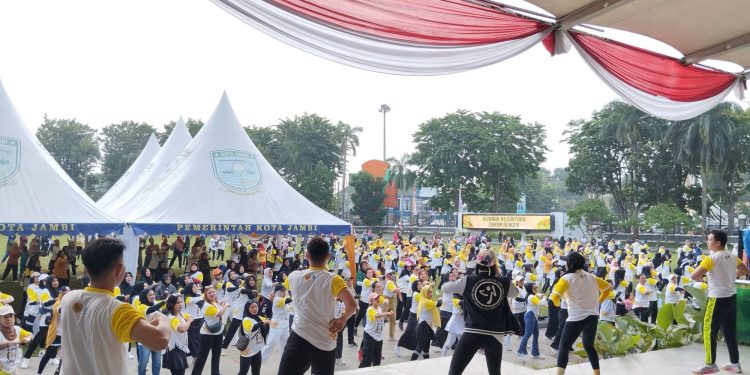 Terpilih Bersama 40 Kota Lain Di Indonesia, Kota Jambi Bersama Nutrifood Indonesia Gelar World Diabetes Day 2024. (Foto : ist)