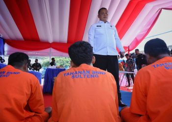 BNN Tangkap ABK yang Coba Kabur Bawa Sabu di Pantai Barat Sulteng. (Foto : ist)