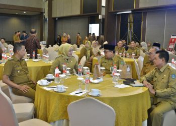 Hadiri Kick Off Meeting RBP REDD+ GCF, Pj Wali Kota Jambi Sampaikan Komitmen Dukung Pertumbuhan Ekonomi Hijau. (Foto : ist)