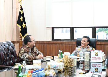 Kapolda Jambi Terima Silaturahmi Manajemen Pertamina Patra Niaga Sumbagsel. (Foto : ist)