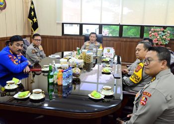 Tim Asistensi dan Pamatwil Mabes Polri Kunjungi Polda Jambi. (Foto : ist)