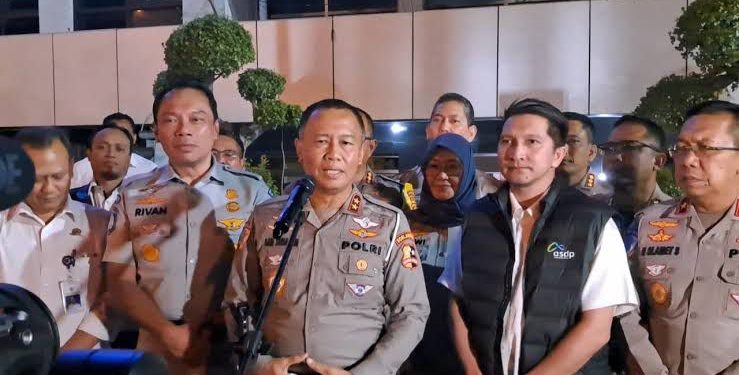 Persiapan Nataru 2024, Kakorlantas Polri Tinjau Jalur Merak Hingga Ketapang. (Foto : ist)