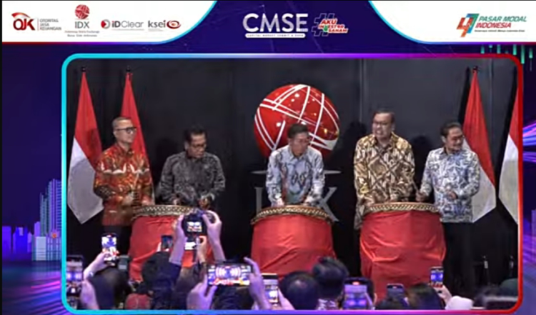 CMSE 2024 resmi dibuka. (Foto : screenshot YouTube BEI)