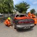 Siaga Nataru, Kantor SAR Jambi Simulasi Latihan SAR Kecelakaan di Jalan Raya. (Foto : ist)