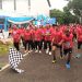 Muttaqin melepas peserta Fun Run SKK Migas Sumbagsel - Pertamina EP Jambi. (Foto : Rolan - sinarjambi.com)