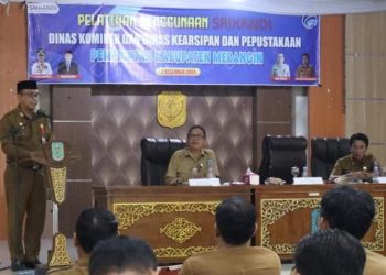 Diskominfo dan Arsipus Merangin Gelar Pelatihan Aplikasi Srikandi. (Foto : ist)