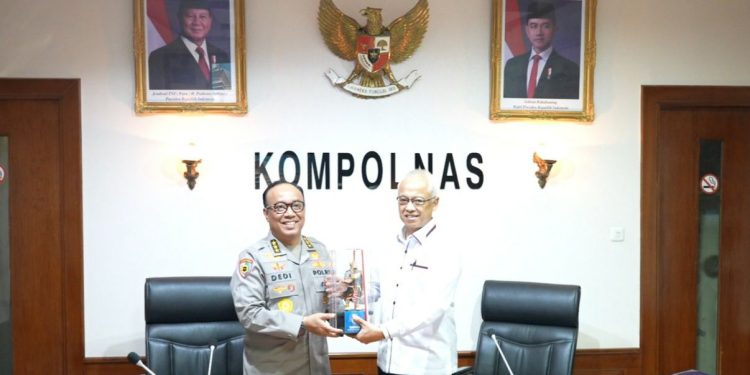 Irwasum Polri Audiensi dengan Kompolnas RI, Bahas Kerjasama dan Penguatan Pengawasan Internal Polri. (Foto : ist)