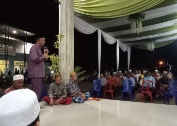 Perjuangkan Aspirasi Masyarakat Pamenang, Anggota DPRD Provinsi Jambi Syafaruddin Gelar Reses Tahap Pertama. (Foto : ist)