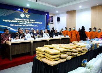 Jelang Akhir Tahun 2024, BNN RI Ungkap 15 Kasus Peredaran Narkotika. (Foto : ist)