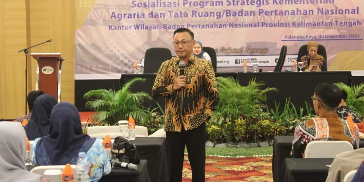 Publik Melek Teknologi Dorong Sengketa Tanah Mampu Ditekan. (Foto : BPN Palangka Raya)