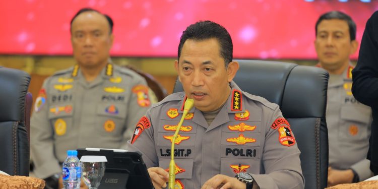 Kapolri Tegaskan Hukuman Maksimal untuk Bandar Narkoba, Fokus Pemberantasan dari Hulu ke Hilir. (Foto : ist)