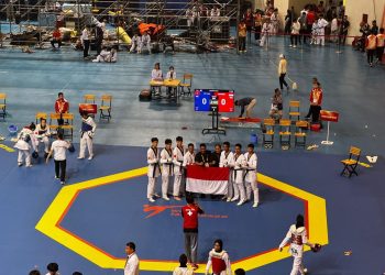 Taekwondo Garuda Bhayangkara Presisi Polri Raih 8 Emas Kejuaraan Terbuka Quang Ninh Vietnam. (Foto : ist)