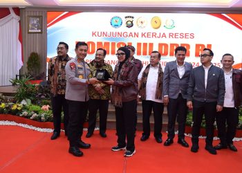 Polda Jambi Tuan Rumah Kunker Komisi 3 DPR RI. (Foto : ist)