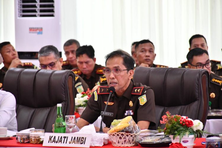 Kajati Jambi Hadiri RDP dengan Komisi 3 DPR RI. (Foto : ist)