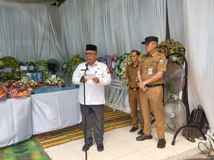 Lepas Jenazah Ketua Umum Wushu, Gubernur Jambi: Pemprov Jambi Turut Berduka, Beliau Orang Baik. (Foto : ist)