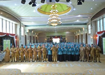 Bangun Persamaan Persepsi dan Keterpaduan Antar Pengurus, TP PKK Kota Jambi Gelar Rakon. (Foto : ist)