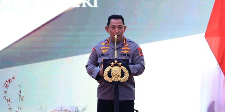 Wujudkan Astacita, Kapolri Laporkan Kepada Presiden Upaya Pengendalian Inflasi. (Foto : ist)