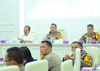 Polda Jambi Gelar Rapat Koordinasi Internal Kesiapan Ops Nataru 2024. (Foto : ist)