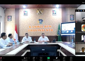 Ini Pesan Nusron Ke Jajaran Kanwil BPN Provinsi NTB - Bengkulu. (Foto : ist)