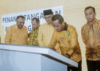 Bahlil Resmikan Kantor Baru DPD Partai Golkar Sumbar. (Foto : ist)