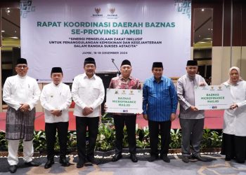 Gubernur Al Haris Apresiasi Peran BAZNAS Atasi Kemiskinan di Provinsi Jambi. (Foto : ist)