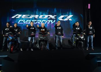 Luncurkan Generasi Ketiga, AEROX ALPHA Siap Dobrak Market Sport Scooter Indonesia. (Foto : ist)