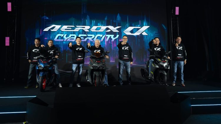 Luncurkan Generasi Ketiga, AEROX ALPHA Siap Dobrak Market Sport Scooter Indonesia. (Foto : ist)