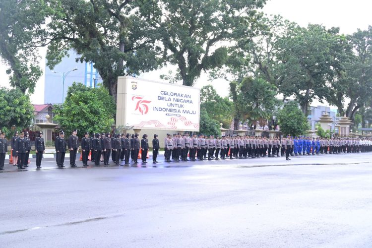 Polda Jambi Gelar Upacara Hari Bela Negara Ke-76. (Foto : ist)