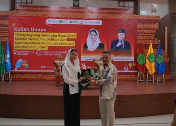 Wamen Perdagangan RI Ajak Mahasiswa UM Jambi Perkuat UMKM dan SDM Menuju Indonesia Emas 2045. (Foto : ist)