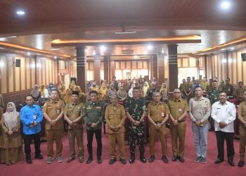 Pj Bupati Merangin Buka Rakor Review Kinerja TPPS 2024. (Foto : ist)