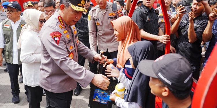 Kapolri Sebut Angka Kecelakaan Mudik Nataru Menurun Signifikan. (Foto : ist)