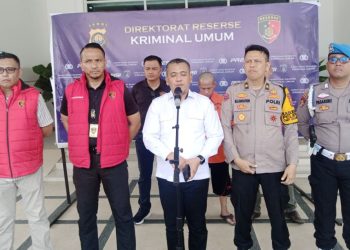 Bawaslu Apresiasi Gerak Cepat Polda Jambi Tangani Perusakan TPS di Sungai Penuh. (Foto : Rolan - sinarjambi.com)