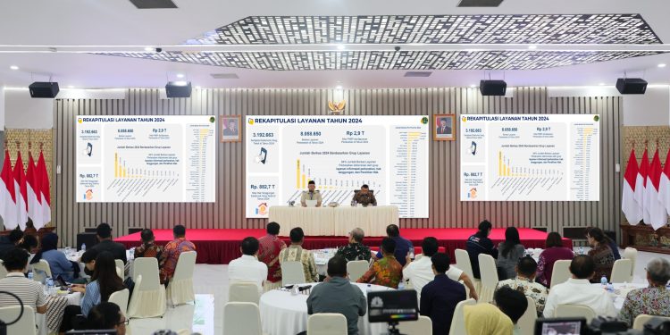 Manfaat Sertipikasi, Kementerian ATR/BPN Catat Hasilkan Rp882,7 Triliun Melalui Hak Tanggungan di Tahun 2024. (Foto : ist)