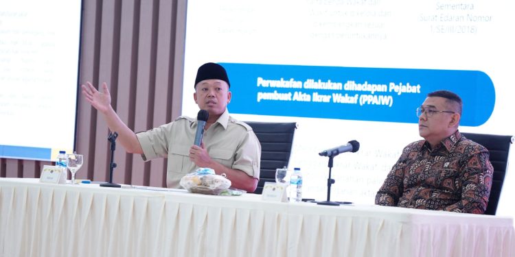 Berikan Kepastian Hukum Terhadap Tanah Wakaf dan Rumah Ibadah, Menteri Nusron: Kita akan Lakukan Percepatan di Tahun 2025. (Foto : ist)