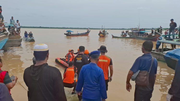 2 Hari Dicari Tim SAR Gabungan, ABK Terjatuh dari Pompong Muatan Sawit Ditemukan. (Foto : ist)