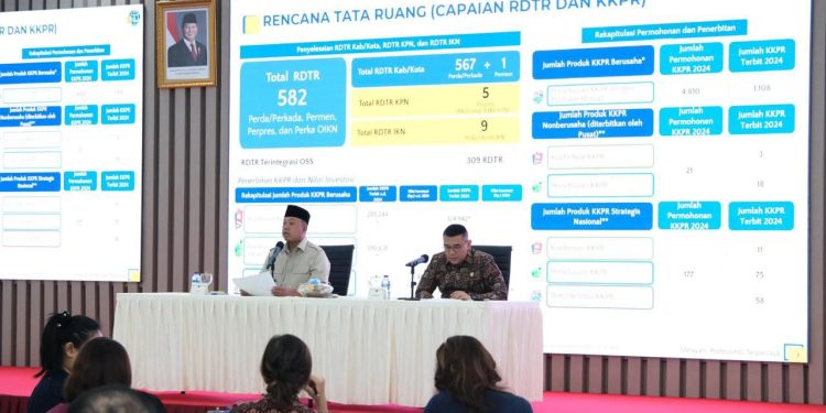 1.973 Dokumen KKPR Selesai, Total Investasi Rp 851,9 Triliun. (Foto : ist)