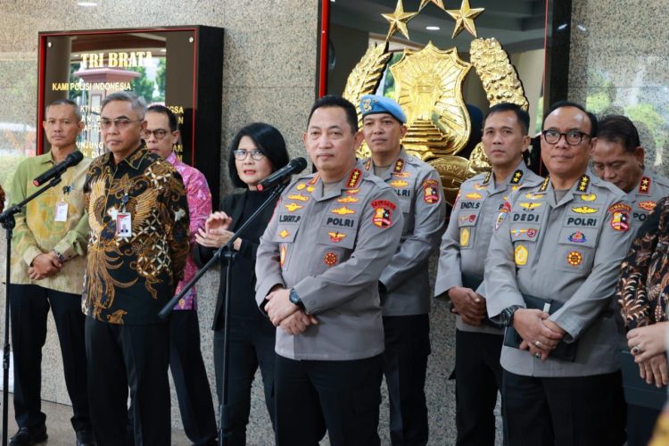 KPK dan Polri Tingkatkan Sinergi Pemberantasan Korupsi. (Foto : ist)