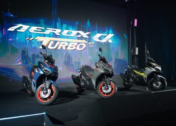 Hadirkan Spirit DNA R-Series, AEROX ALPHA Beri Dobrakan Desain yang Agresif ala Motor Super Sport. (Foto : ist)