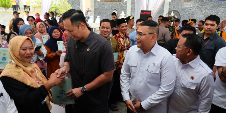 Kementerian ATR/BPN Percepat Sertipikasi Tanah Wakaf dan Rumah Ibadah. (Foto : ist)