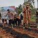 Pj Bupati dan Kapolres Merangin Tanam Jagung Serentak. (Foto : ist)