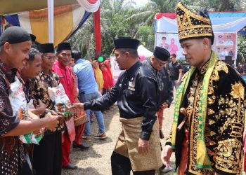 Kapolres Merangin Bergelar Hulu Bakang Selingkung Negeri. (Foto : ist)