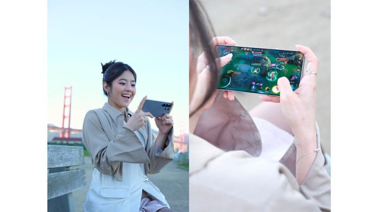 Jerome & Vonzy Bagi Kesan Pertama tentang Galaxy S25 Series. (Foto : ist)
