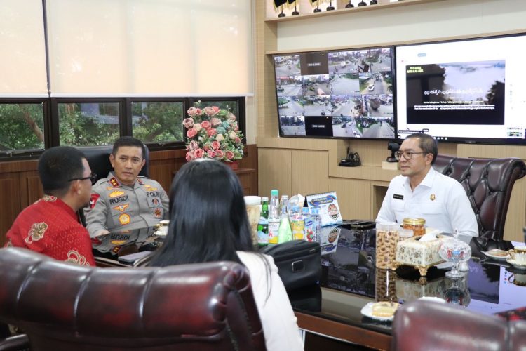 Kapolda Terima Silaturahmi OJK Jambi. (Foto : ist)