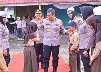 Bangun SPPG, Kapolda Jambi Sebut Demi Generasi Bangsa Menuju Indonesia Emas 2045. (Foto : ist)