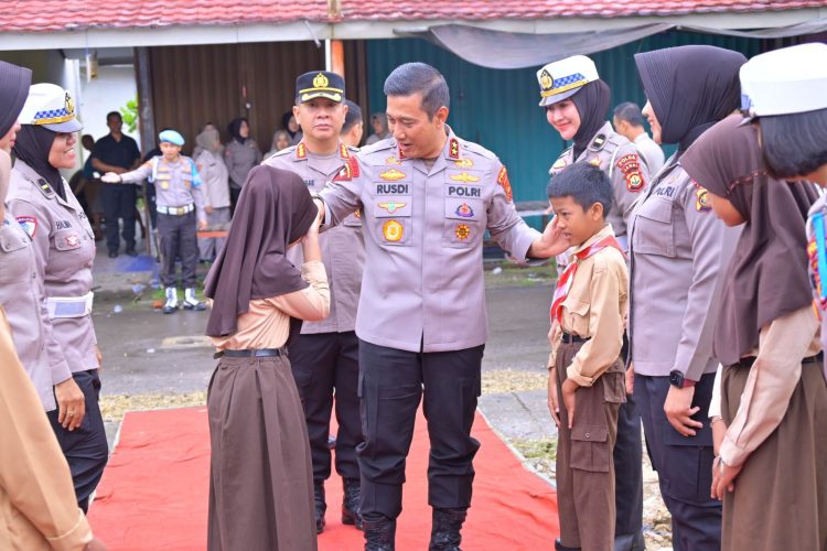 Bangun SPPG, Kapolda Jambi Sebut Demi Generasi Bangsa Menuju Indonesia Emas 2045. (Foto : ist)