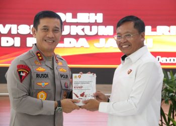 Kapolda Jambi Buka Penyuluhan Hukum Divkum Polri. (Foto : ist)