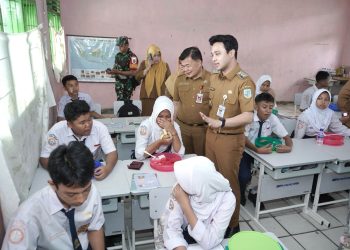 Wawako Diza Apresiasi Pelaksanaan Makan Bergizi Gratis di SD dan SMP Kota Jambi. (Foto : ist)