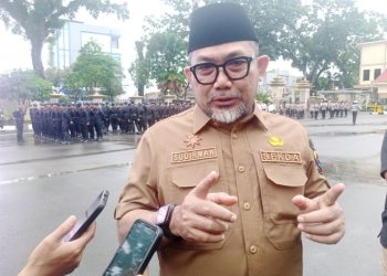 Sekda Provinsi Jambi Sudirman. (Foto : Rolan - sinarjambi.com)